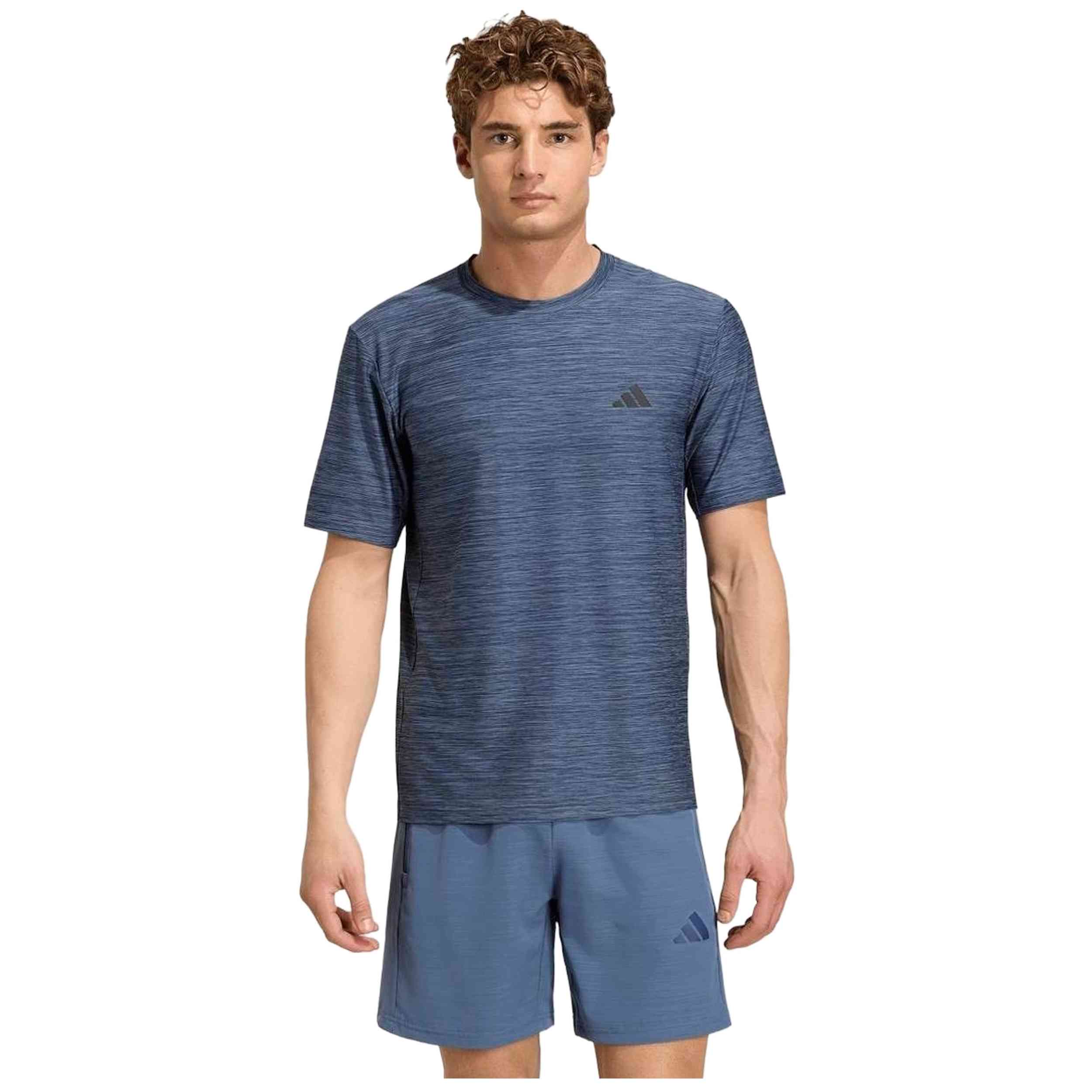 Camiseta De Manga Corta Adidas modelo WE FLEX T para Hombre en color Azul