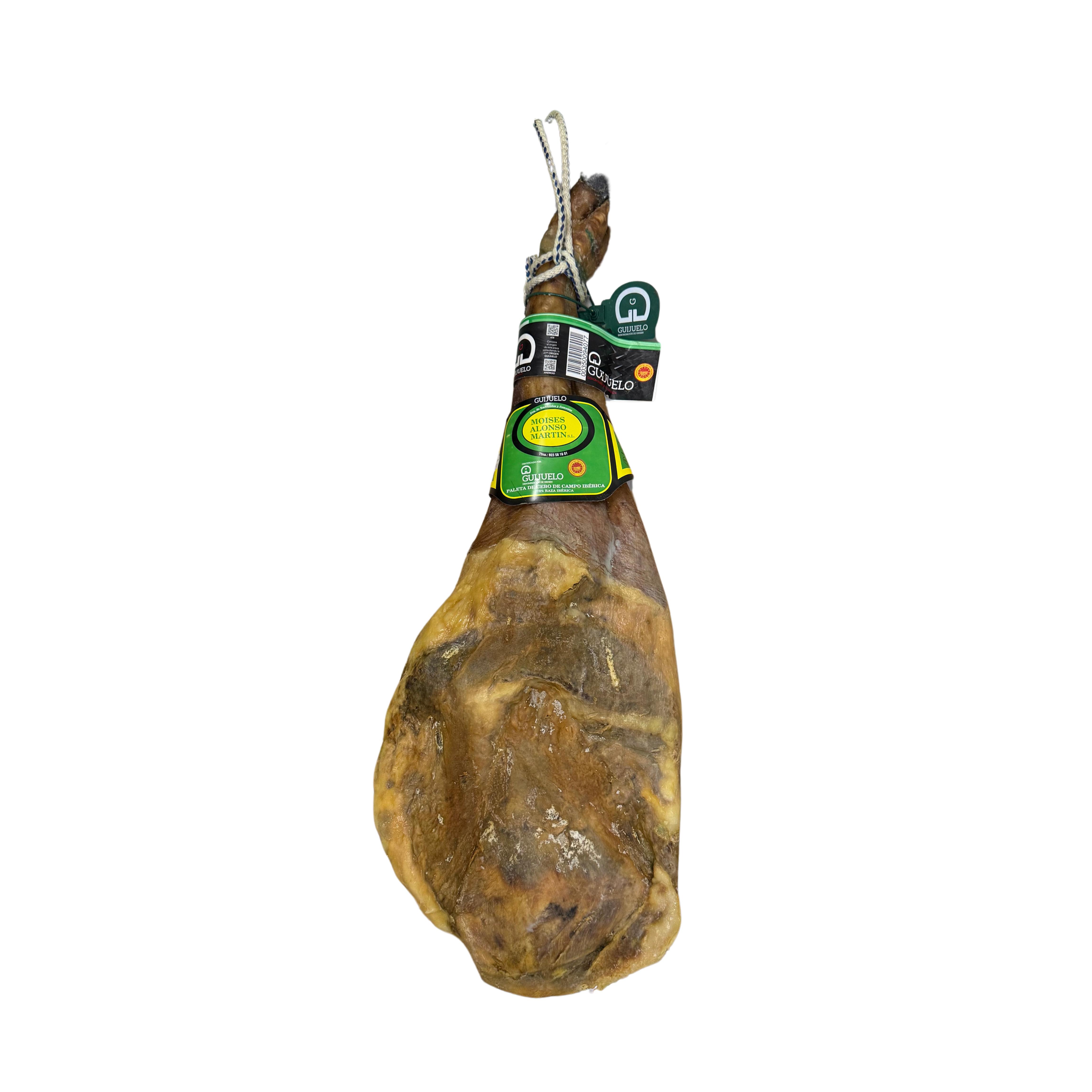 Jamón Ibérico de Cebo de Campo de Alta Calidad  - Paleta de 5,5 kg con Curación Natural y Sabor Exquisito | Ibéricos a domicilio gourmet