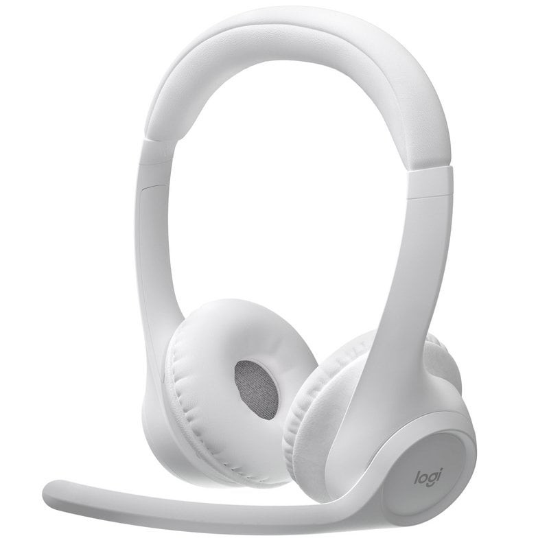 Logitech Zone 300 Auriculares Inalámbricos Bluetooth con Micrófono Omnidireccional Blancos