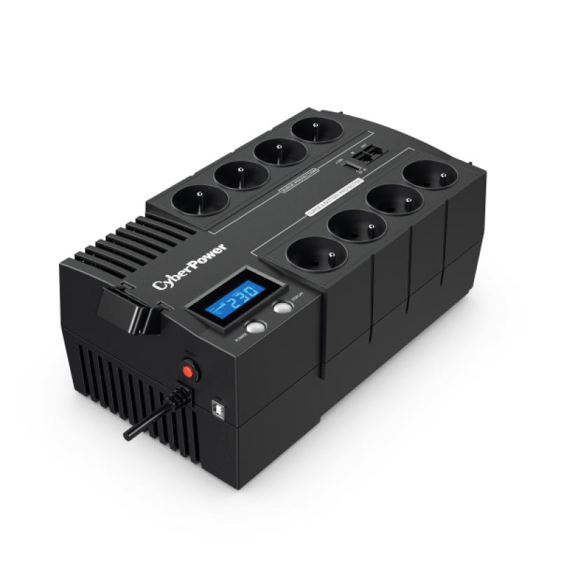 SAI CyberPower 1000VA Batería Plomo Ácido Autonomía 6 Minutos LCD Protección Red