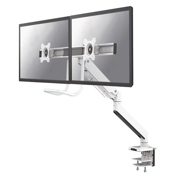 Neomounts Soporte de Escritorio Newstar NM-D775DXWHITE para Monitores de Hasta 32 Pulgadas