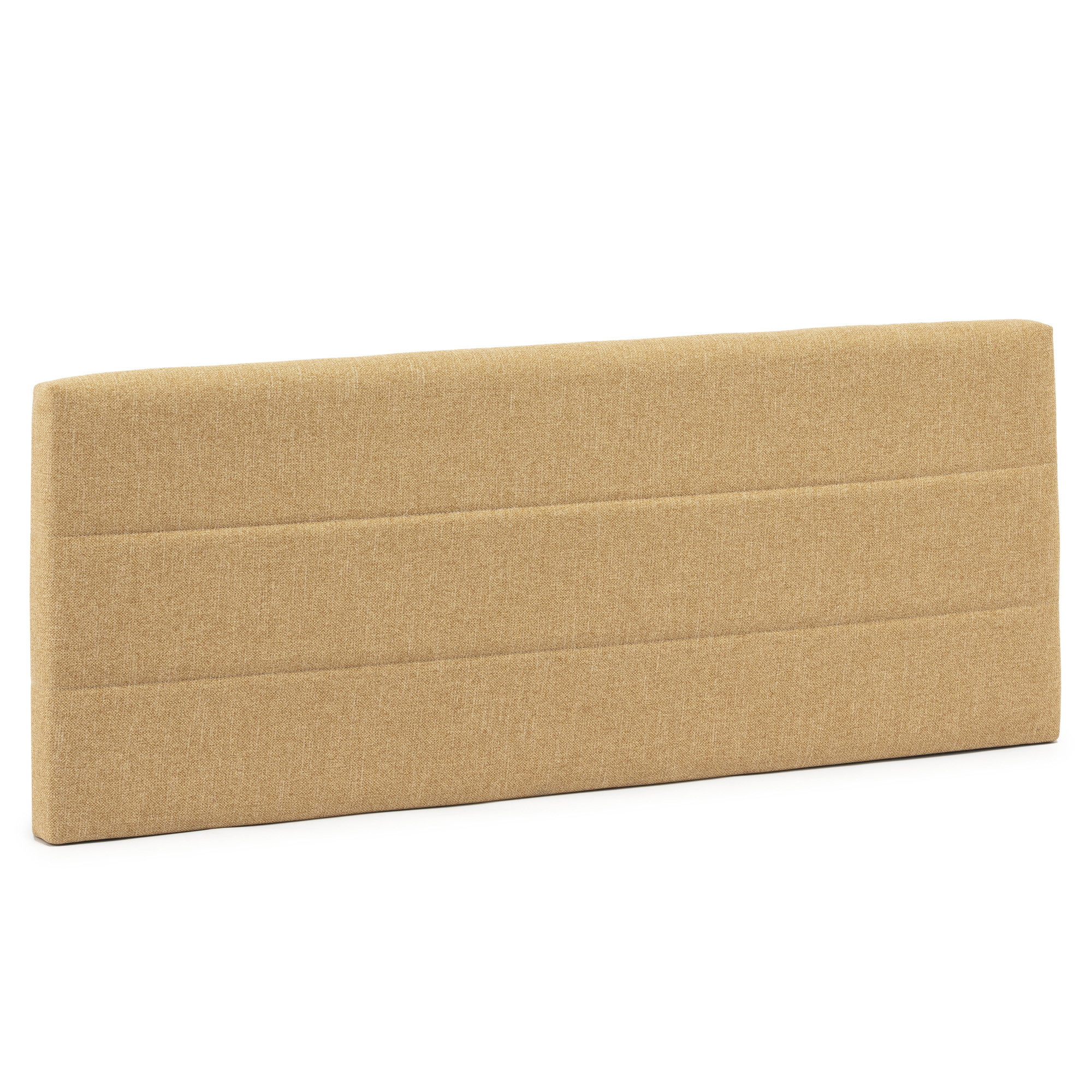 Cabecero Miconos 160x60cm en color Mostaza Vs Venta-Stock con anclaje a pared