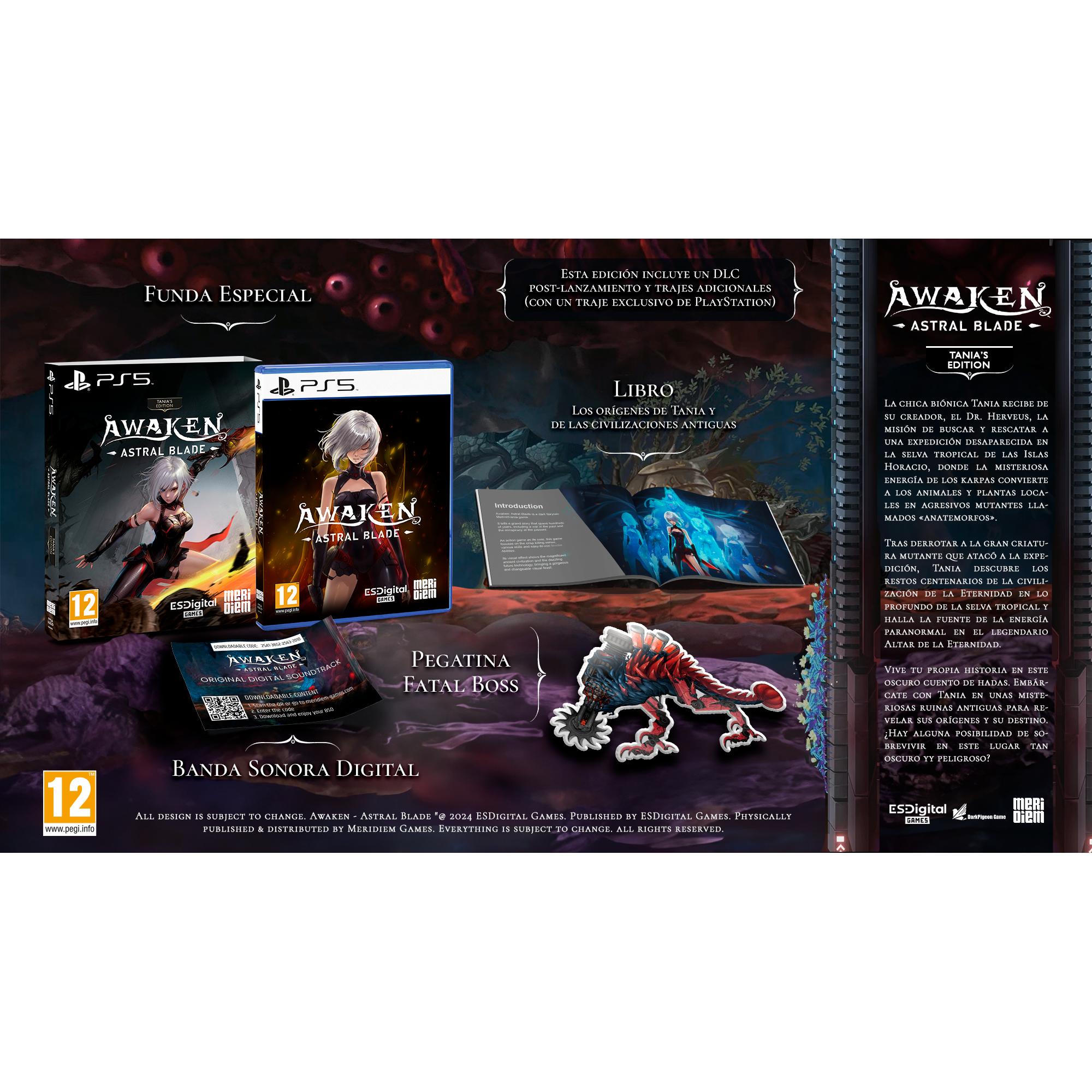 Awaken Astral Blade Tanias Edition - Playstation 5 - Nuevo Precintado - PAL España