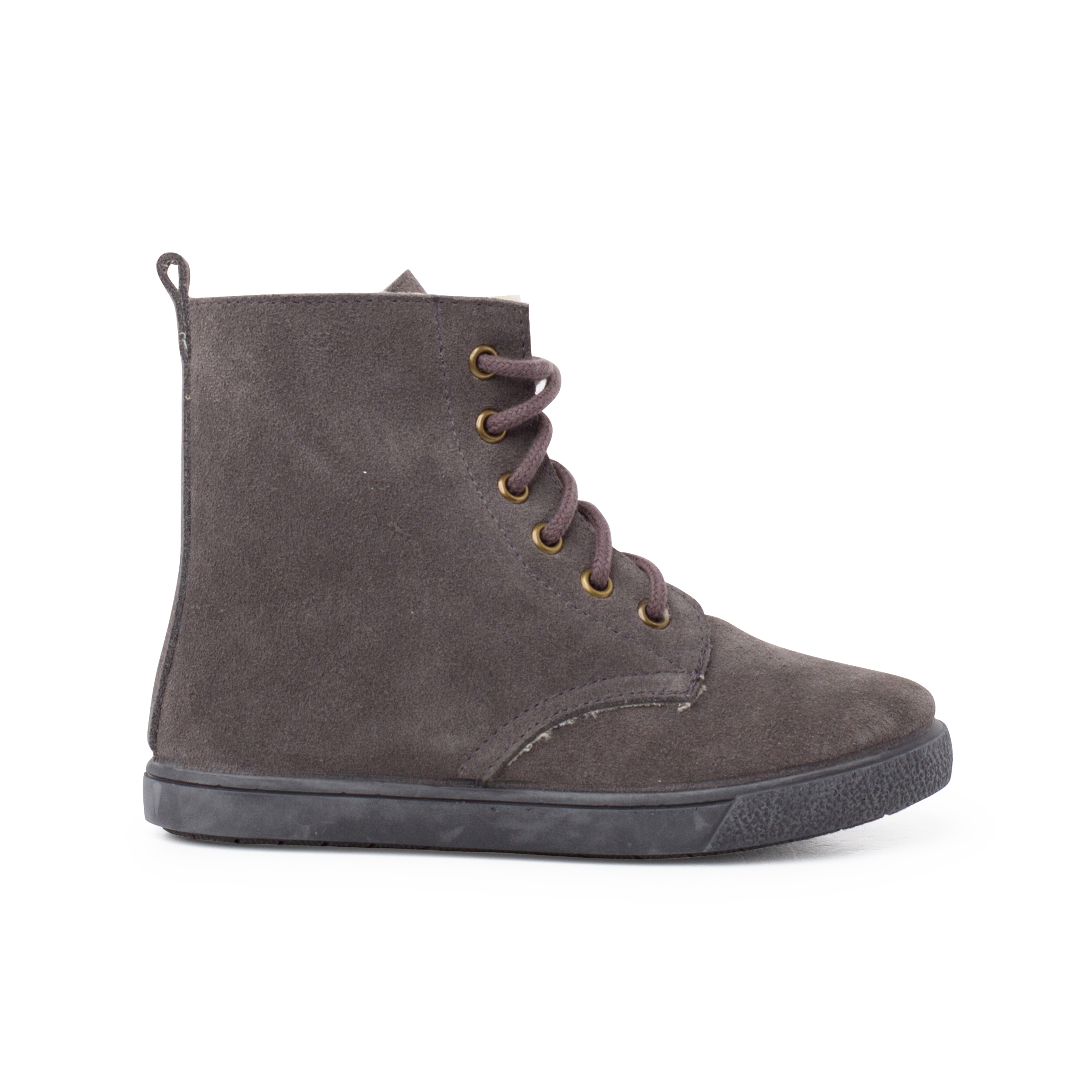Pisamonas Bota Borrego Cordones Cremallera Lateral