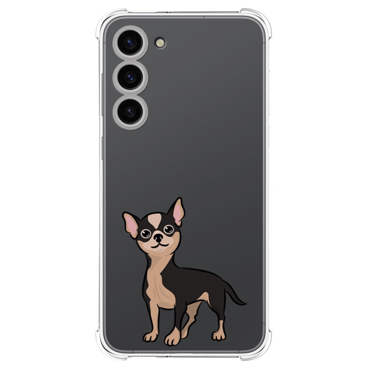 Funda Silicona Antigolpes para Samsung Galaxy S23+ Plus 5G diseño Perros 05 Dibujos