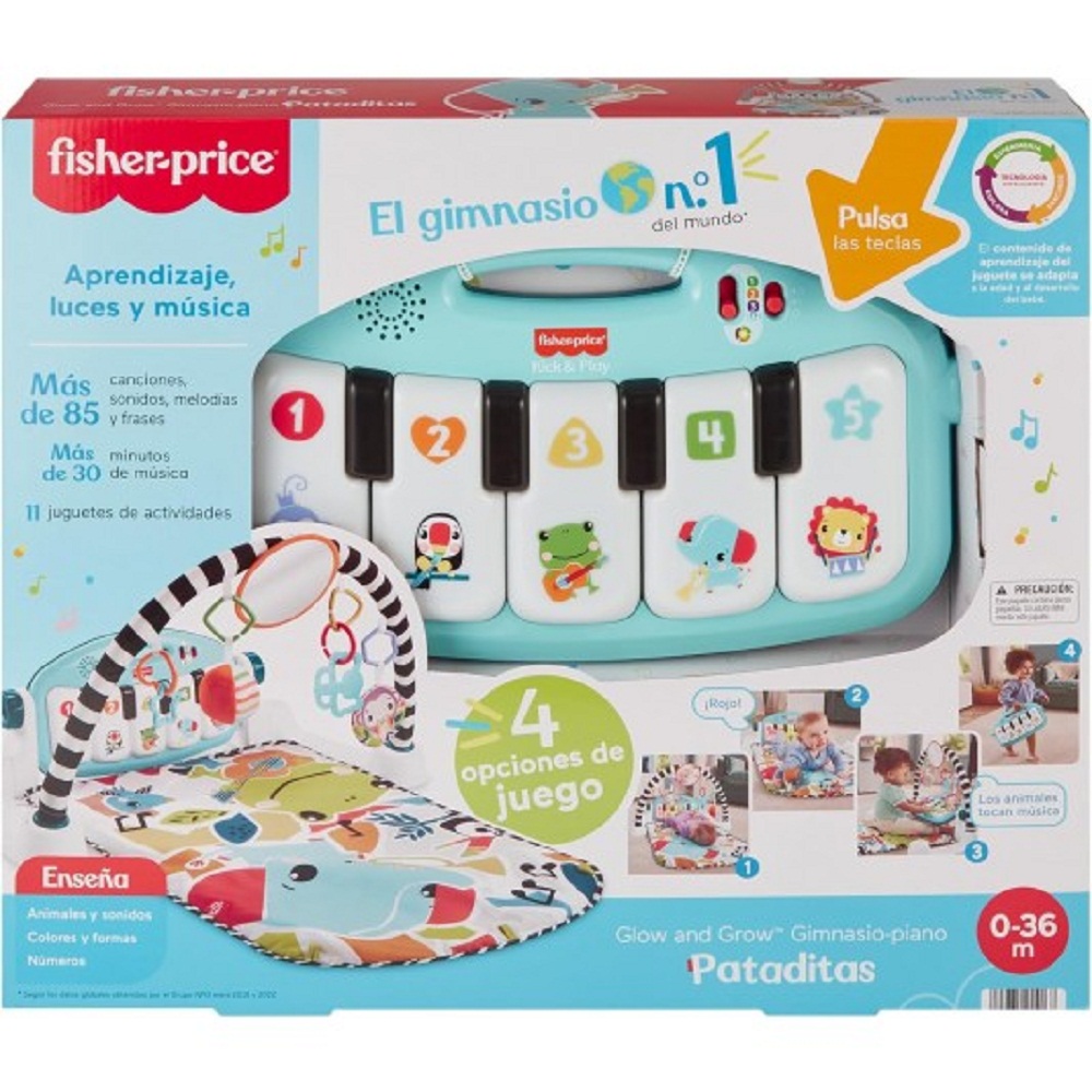 Fisher Price Gimnasio Piano Pataditas