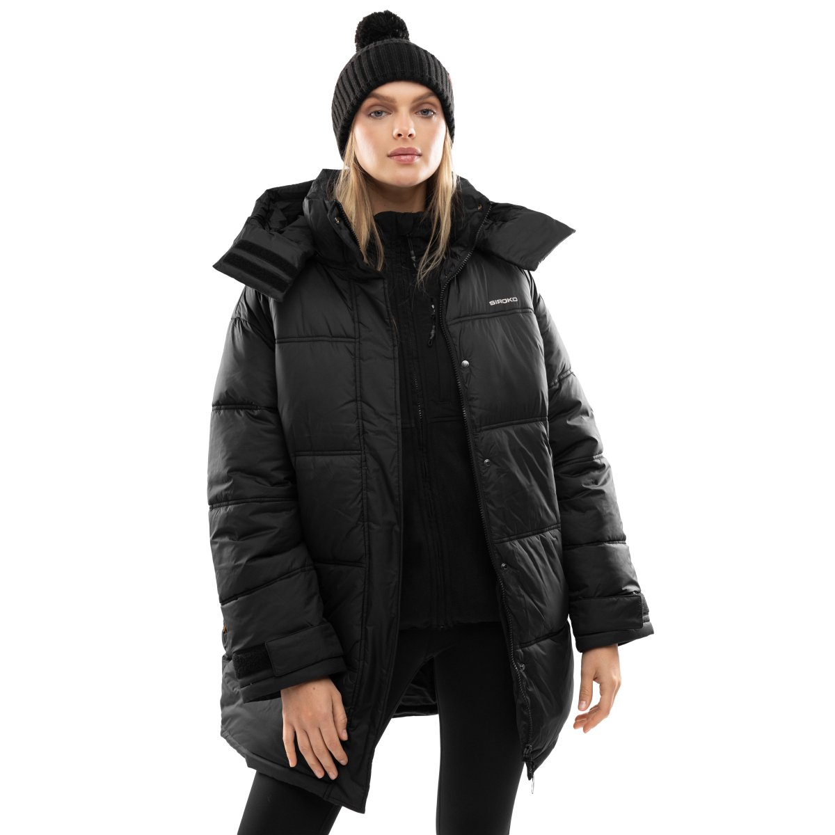 SIROKO - Abrigo Oversize Acolchado Lifestyle para Mujer_