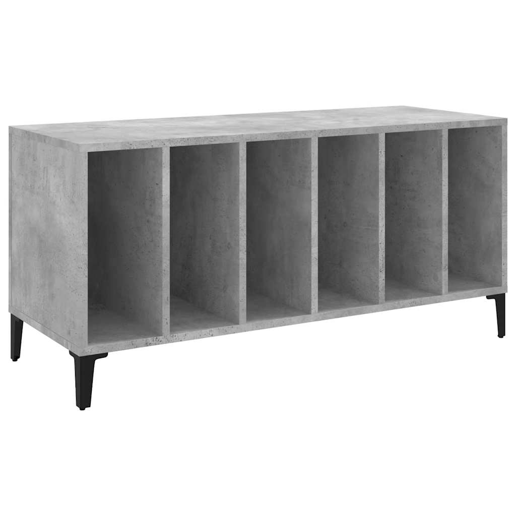 vidaXL Mueble para discos madera contrachapada 100x38x48 cm Multicolor