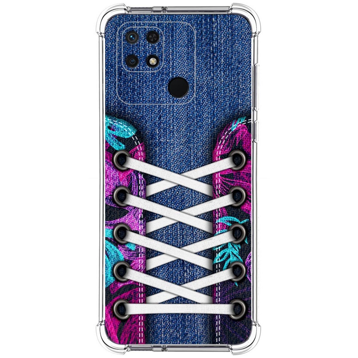 Funda Silicona Antigolpes para Xiaomi Redmi 10C diseño Zapatillas 06 Dibujos