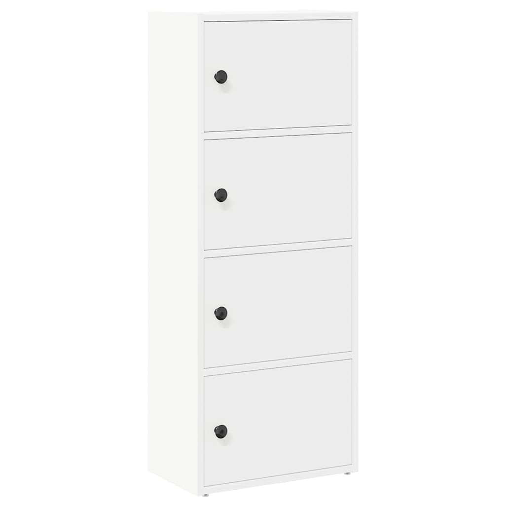 vidaXL Estantería de madera de ingeniería 40x24x102 cm Multicolor