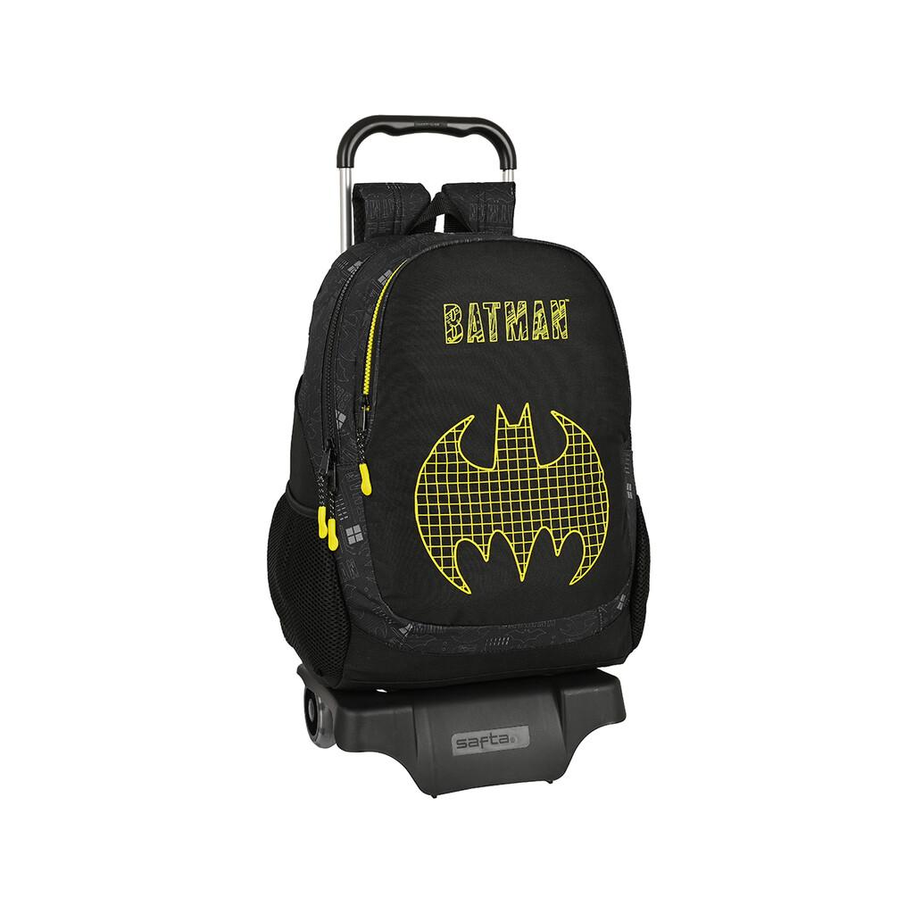 Mochila 665 con Carro 905 Batman Comix Safta 612204313  mochilas y carteras