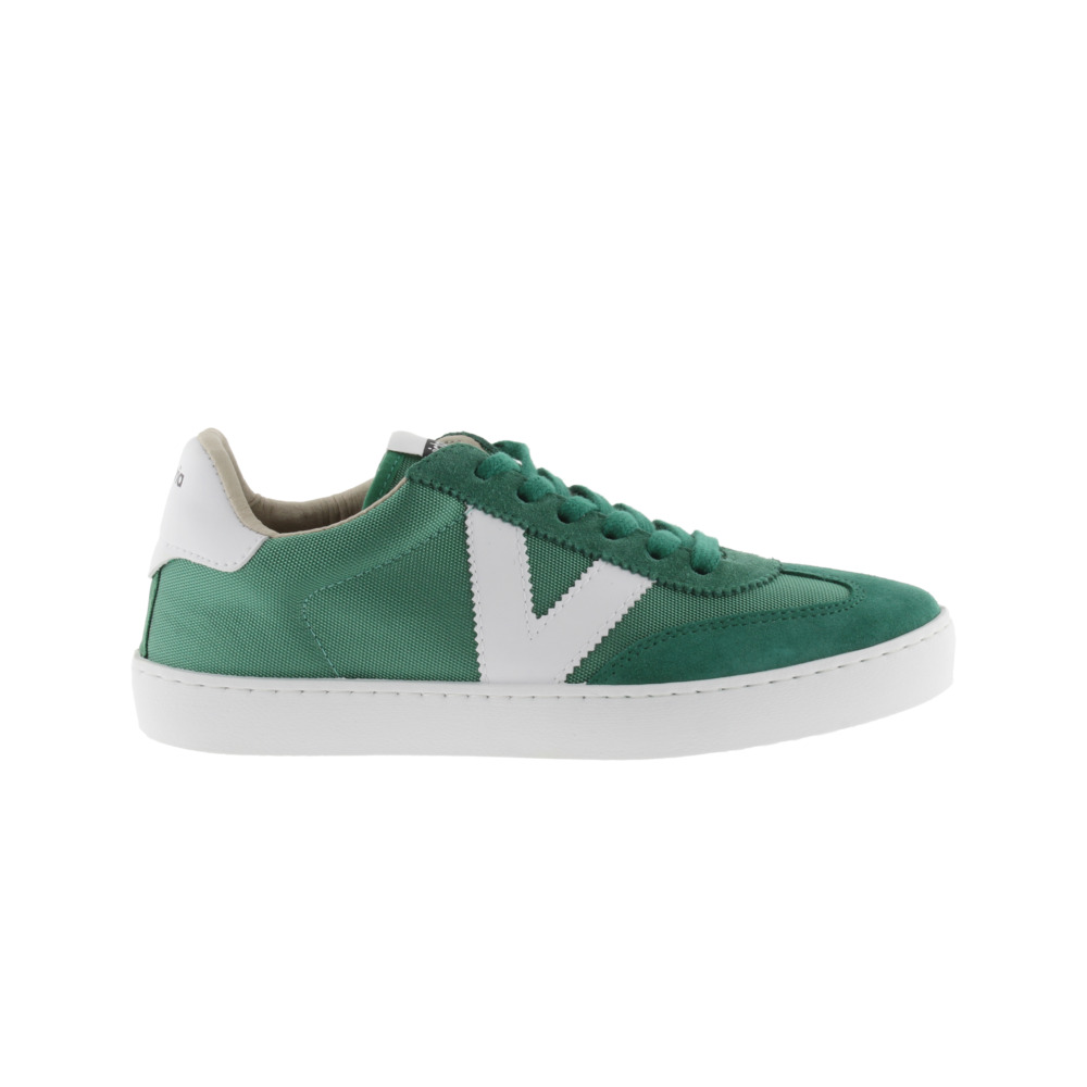 Victoria Berlín Ciclista Zapatillas de nylon con piezas en contraste y de serraje al tono 1126193