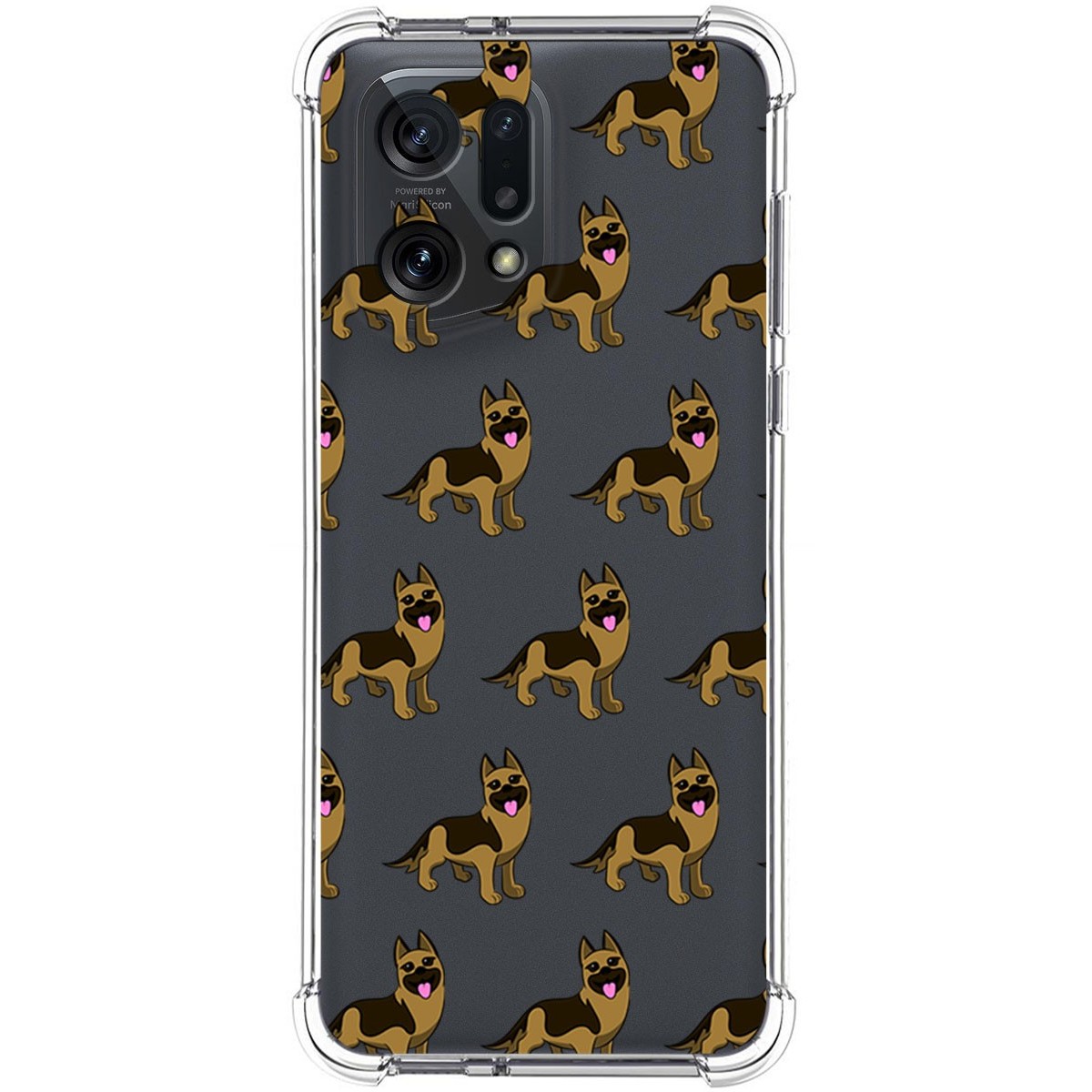 Funda Silicona Antigolpes para Oppo Find X5 5G diseño Perros 09 Dibujos