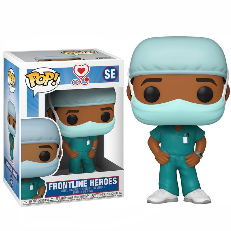 Funko Pop! Heroes: Front Line Worker-Male #2 - Figura de Vinilo Coleccionable - Idea de Regalo- Mercancia Oficial - Juguetes para Niños y Adultos - Muñeco para Coleccionistas y Exposición
