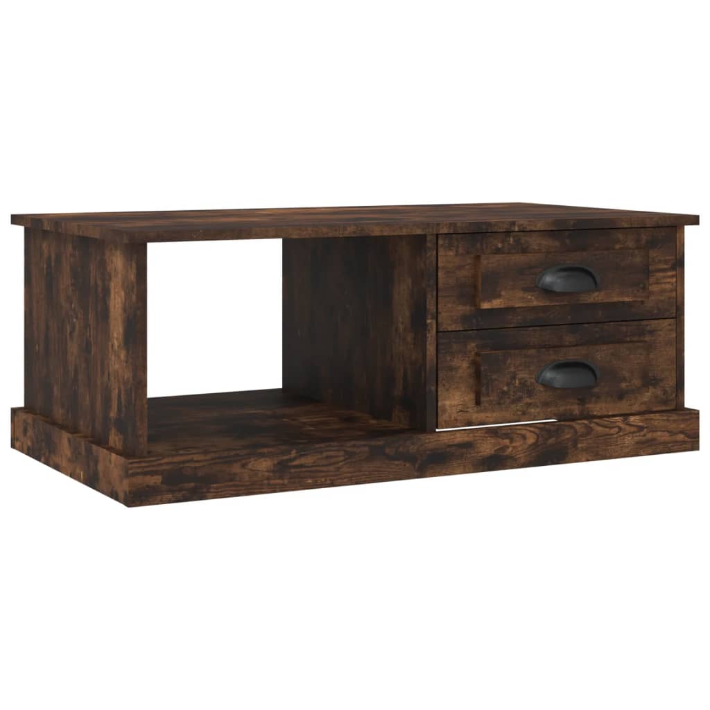 Vidaxl Mesa de Centro Madera Contrachapada 90x50x35 Cm Blanco