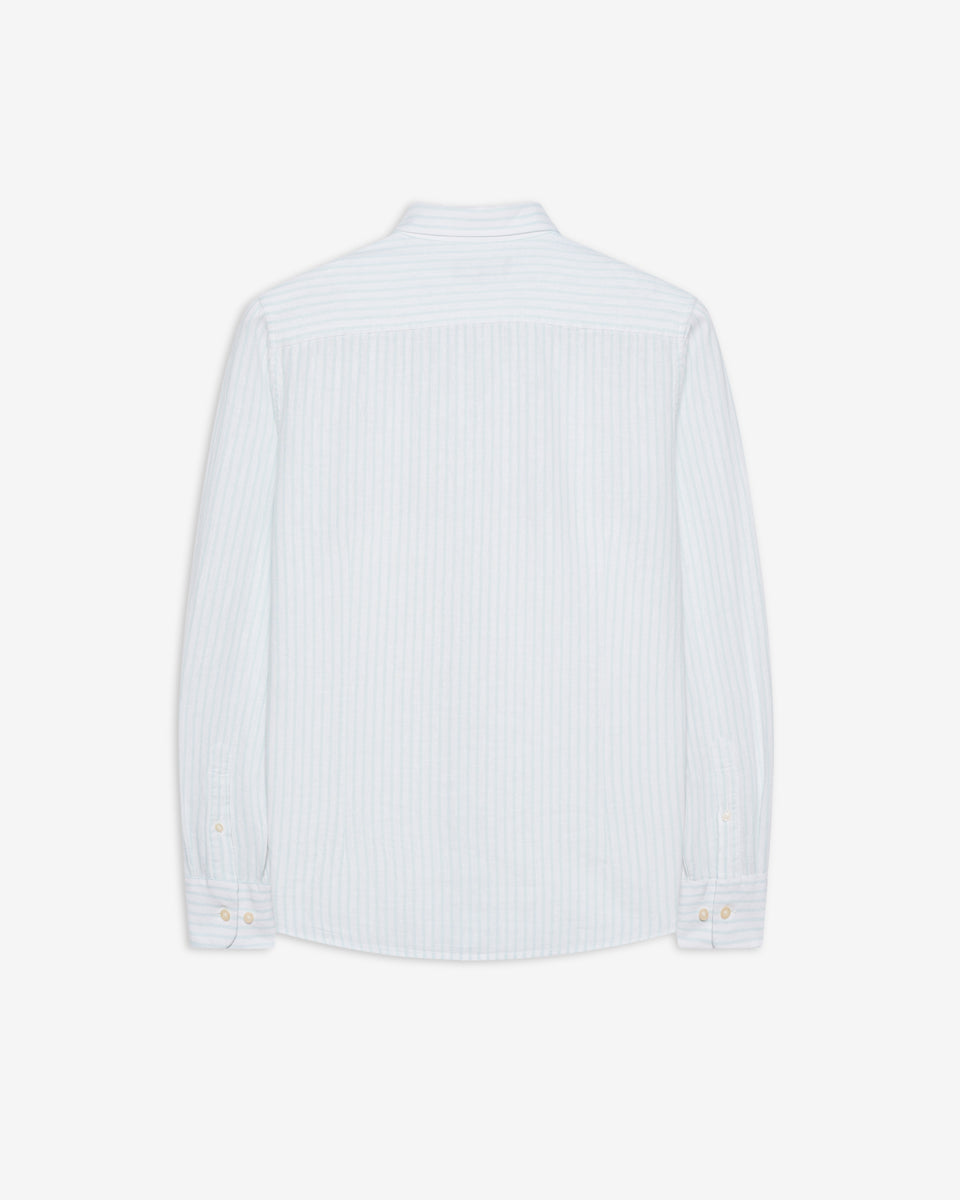 Harper & Neyer Camisa de Hombre de Lino Sicilia