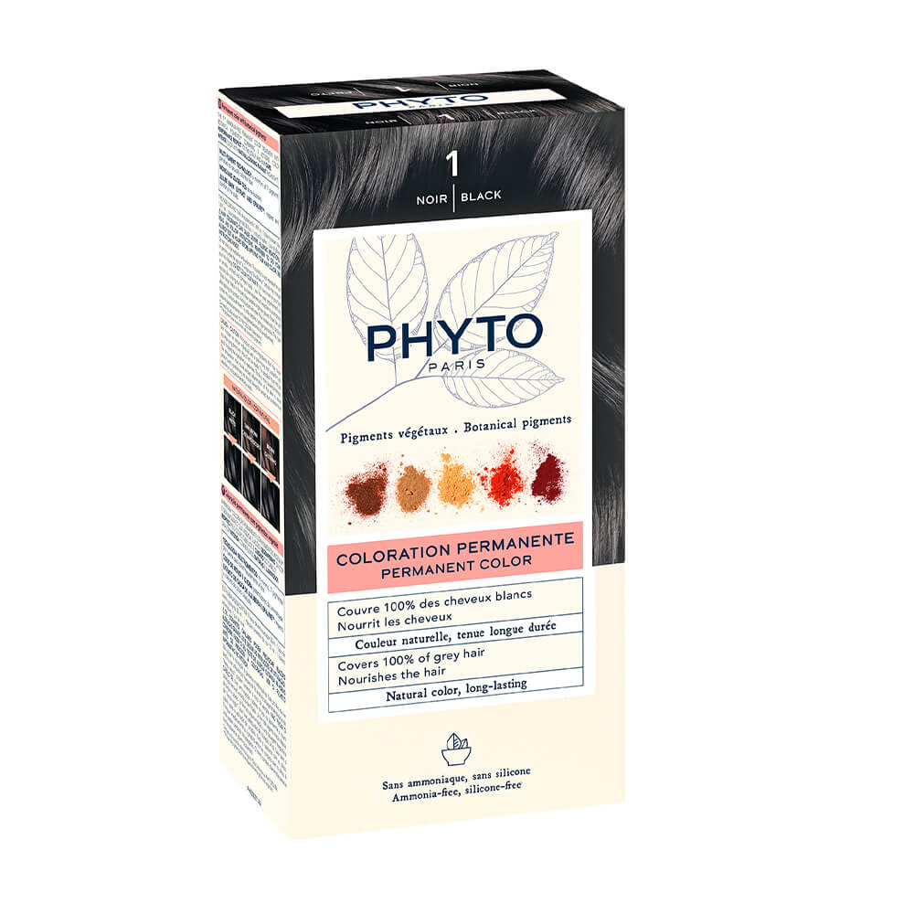 Phyto Coloración Negro N.º 1