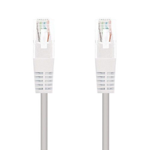 CABLEPELADO Cable de Red, Cable LAN, Cable de Datos, Cable Gigabit, Cable RJ45, Cable de Comunicaciones, Cable Trenzado, Categoría 6, Compatible PC, PS4, PS5, Xbox, Smart TV, Server, 3 metros, Blanco