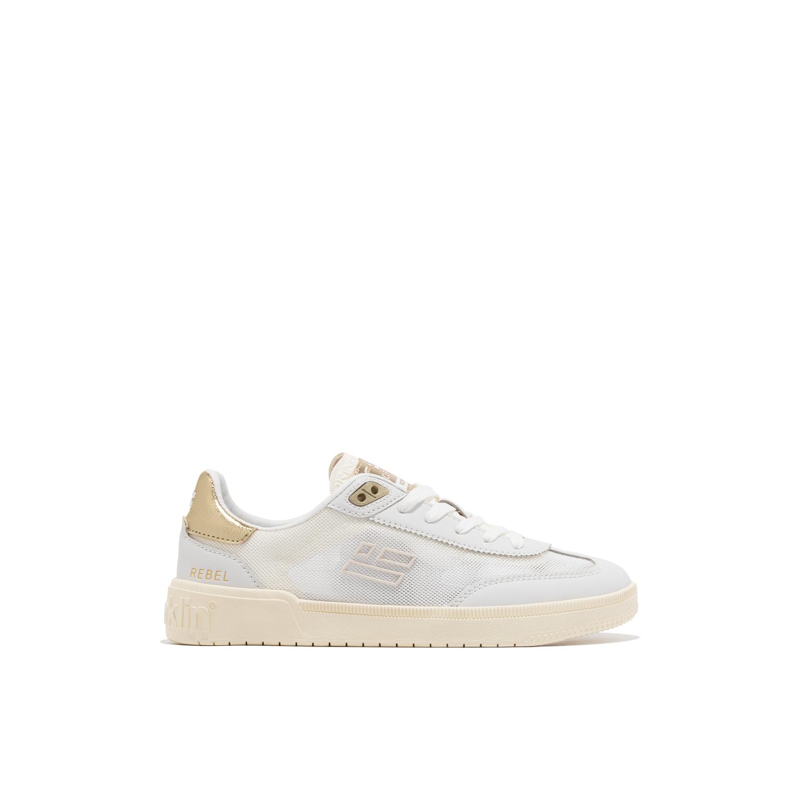 D.Franklin Zapatillas Bajas Piel Serraje Rebel Basic Flag    - Zapatillas de vestir para Mujer - Moda casual Mujer
