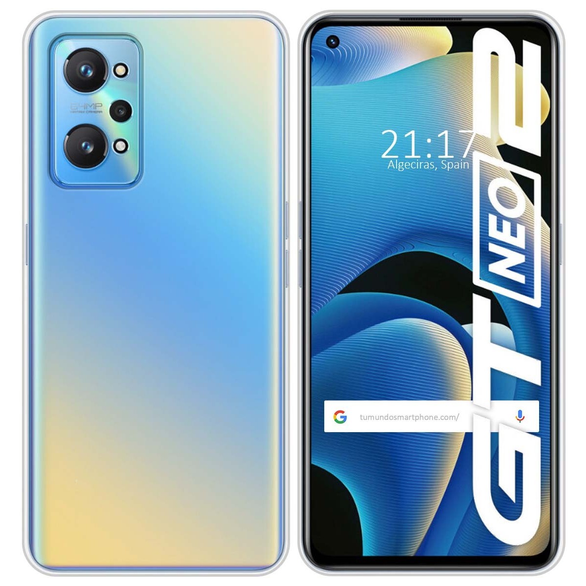 Tumundosmartphone Funda Silicona Transparente Realme GT NEO 2 5G