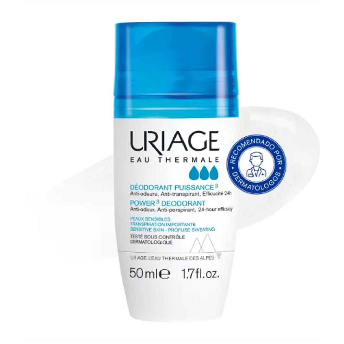 URIAGE POWER3 deodorant roll-on 50 ml