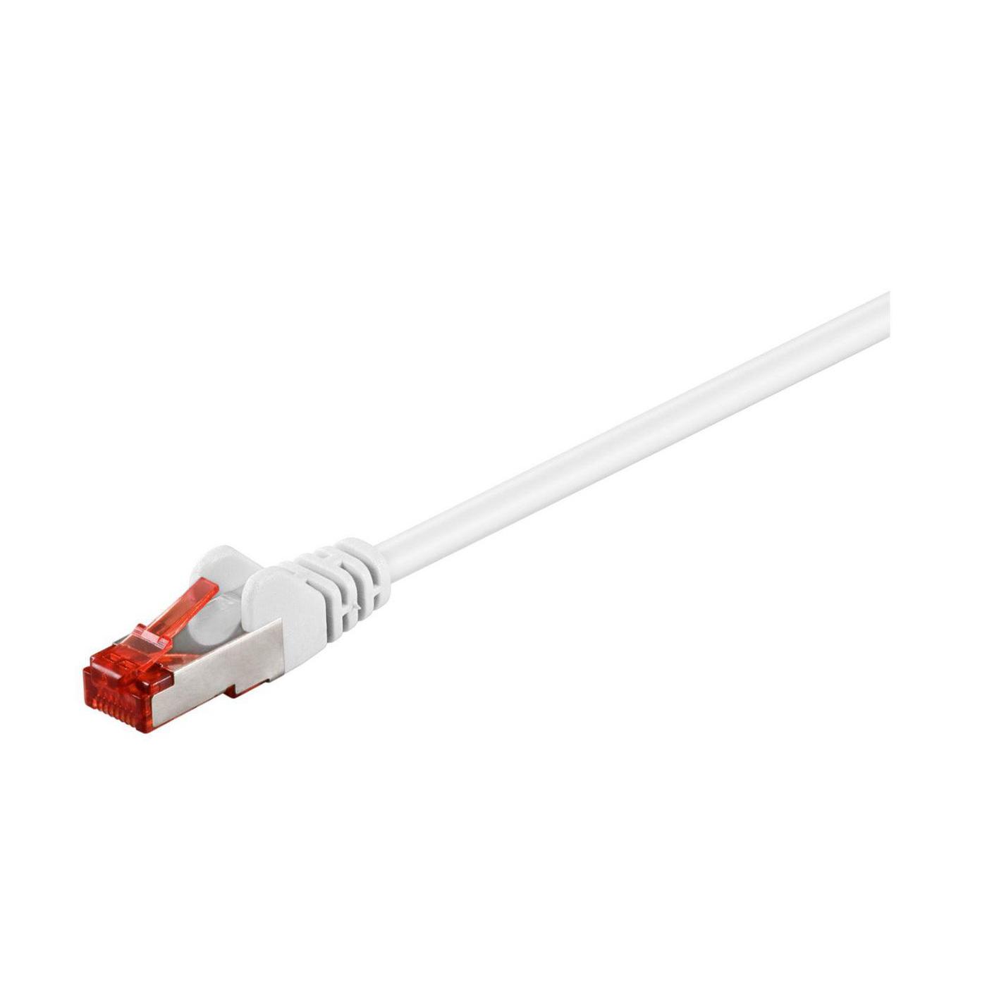 Microconnect Cable Cat6 F/UTP 5m Blanco PVC - Alta Velocidad y Conectividad Confiable