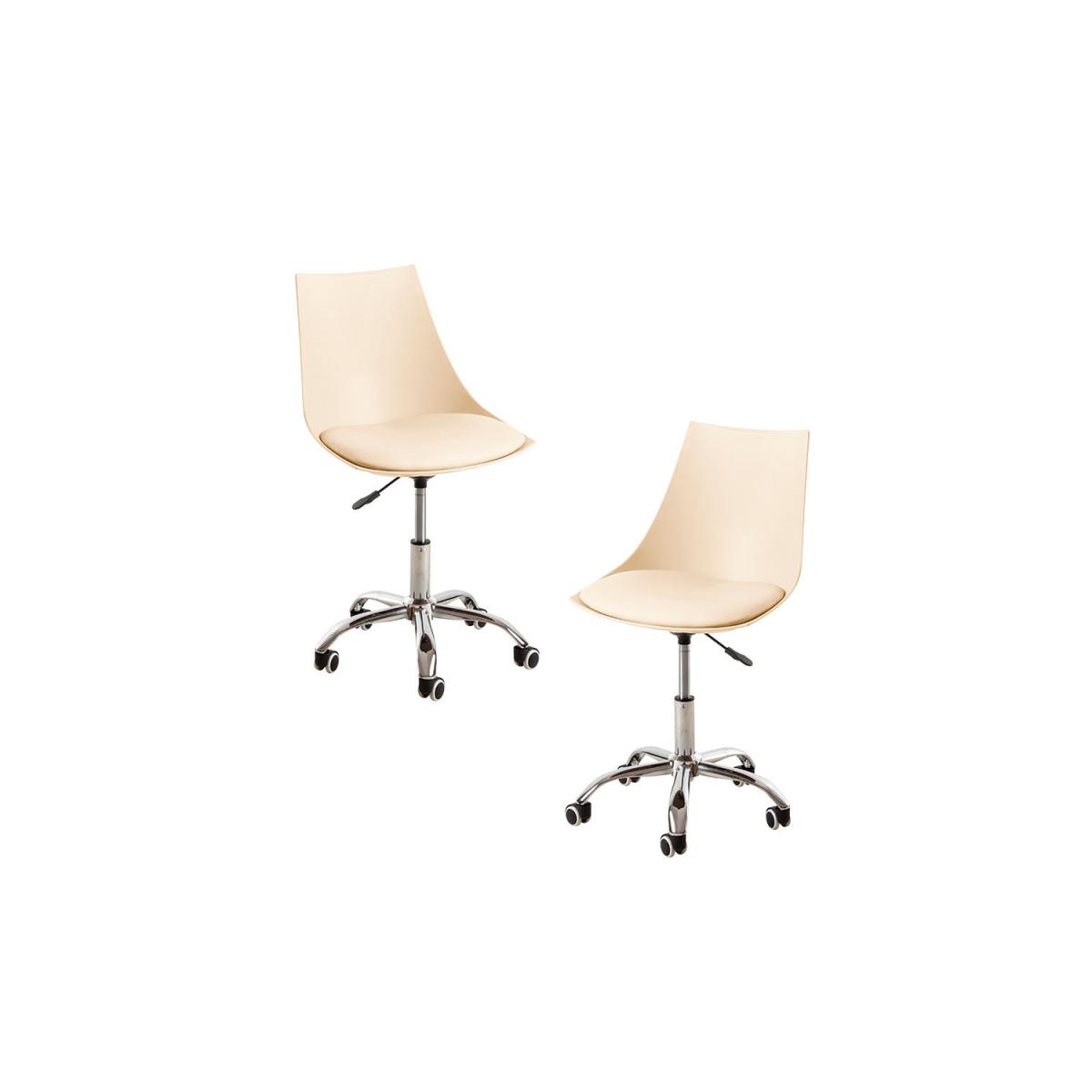 Regalos Miguel - Packs Sillas - Pack 2 Sillas Blok Office - Beige