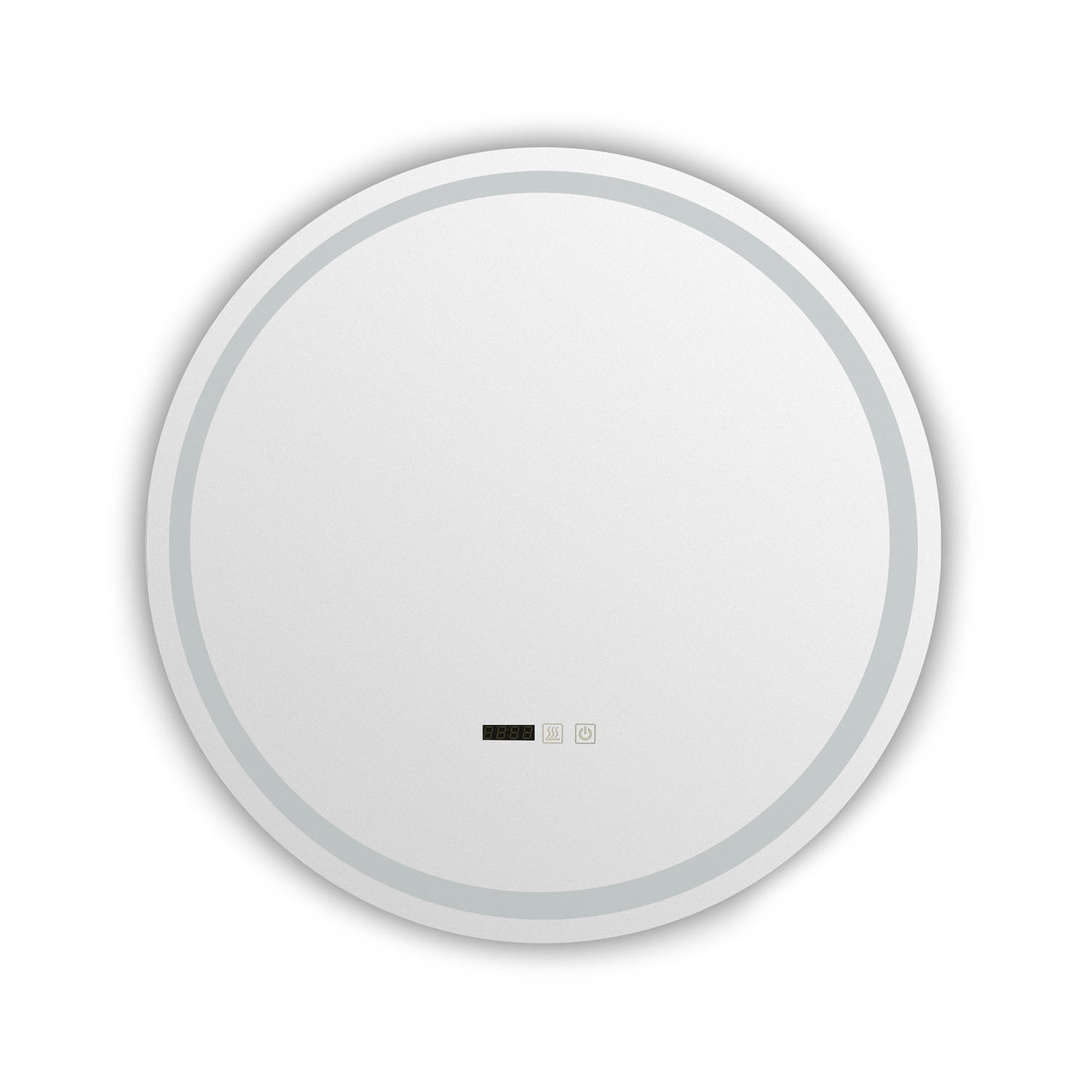 Ledkia Espejo Baño con Luz LED Ø60 cm Stiniva  Seleccionable (Cálido-Neutro-Frío)