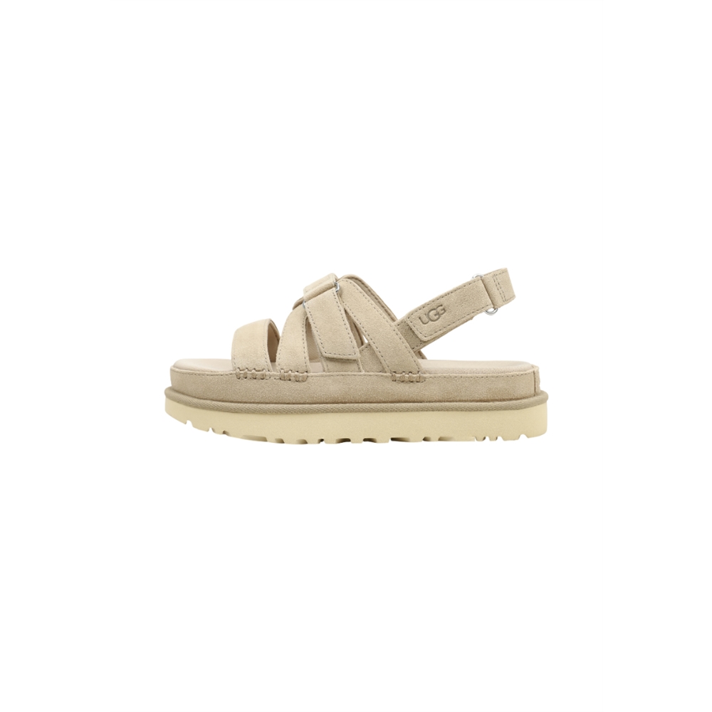 UGG Goldenstar Gleam  Sandalias Con Plataforma Mujer Beige