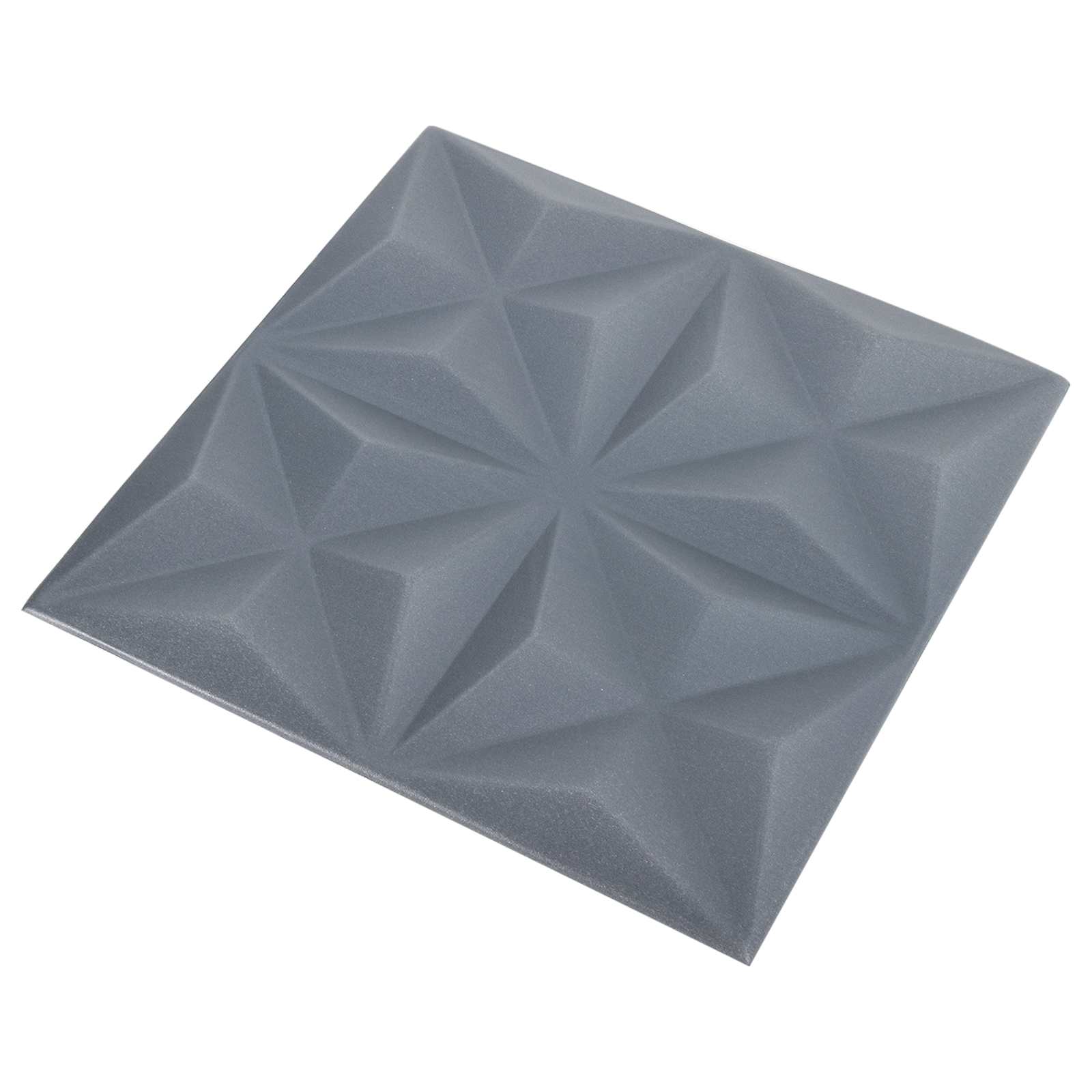vidaXL Paneles de pared 48 pcs 50 x 50 cm Espuma XPS