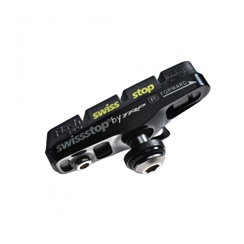 Swissstop Kit 2 Portazapatas Full Flashpro Black Prince Sram/Shimano Carbono  SWISSSTOP   de ciclismo para bicicleta