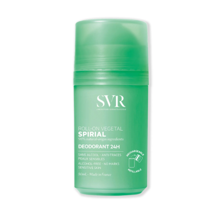 SVR Desodorante Hombre Vegetal Roll-On 50 Ml Anti-Transpirante 48H