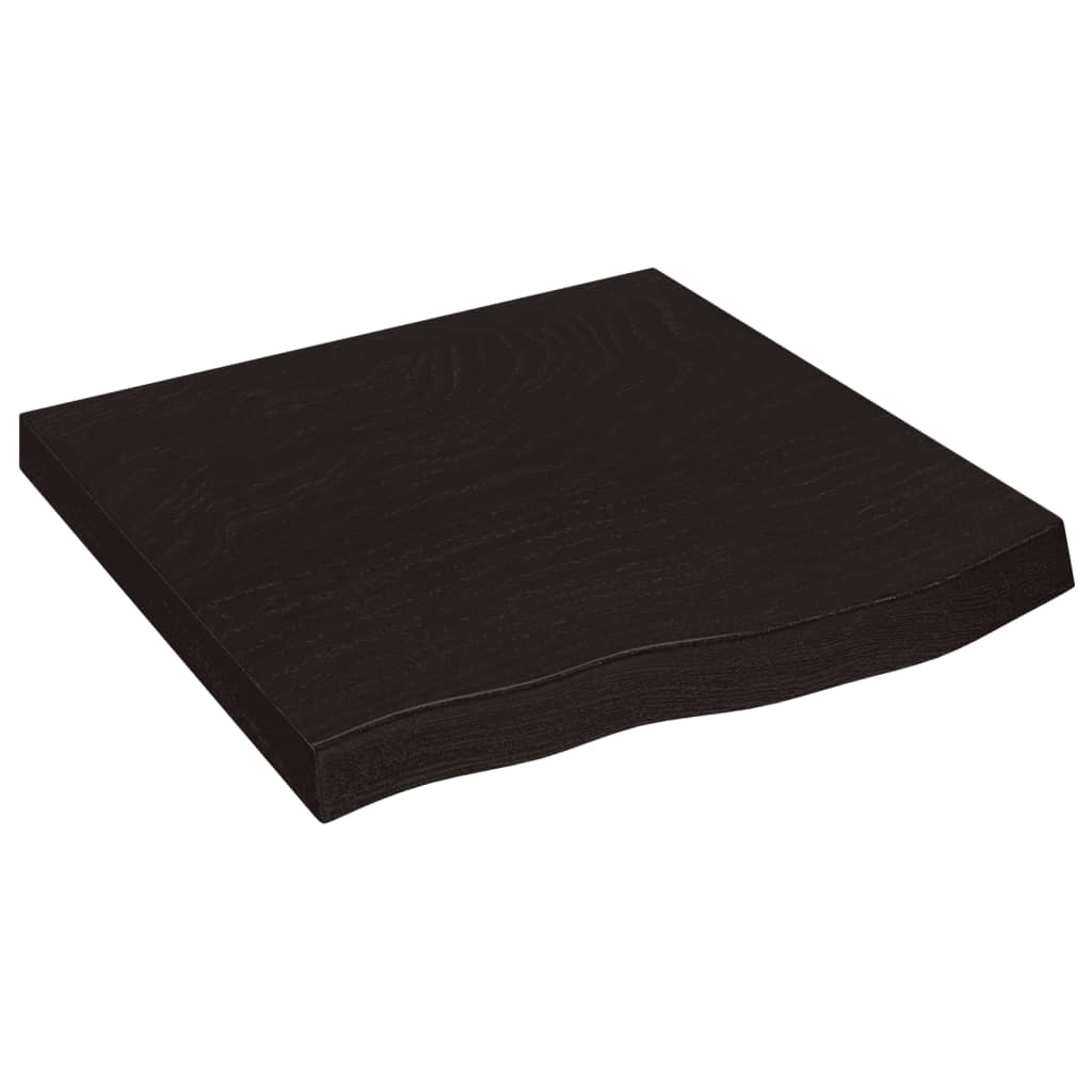 vidaXL Encimera de Baño Tablero Plegable de Mesa Madera Tratada Color Marrón claro,  Natural,  Gris oscuro y mas