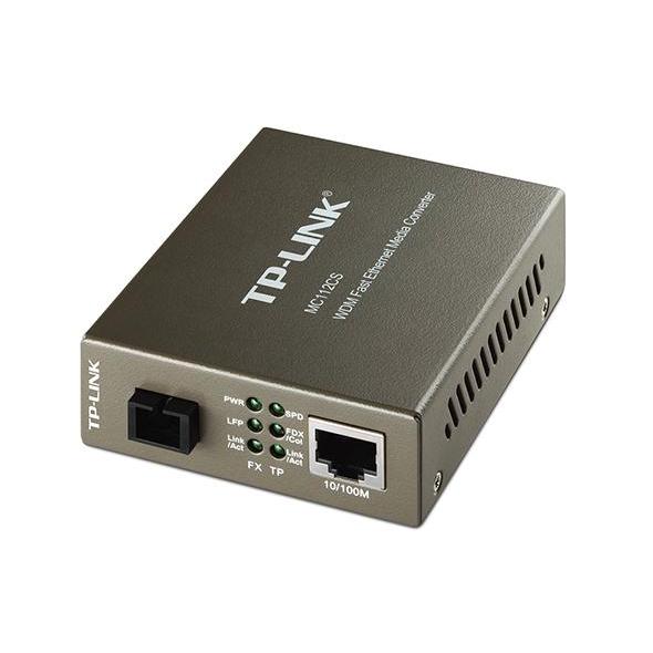 Convertidor De Medios Sc Rj45 Gigabit Ethernet Wdm Mc112cs