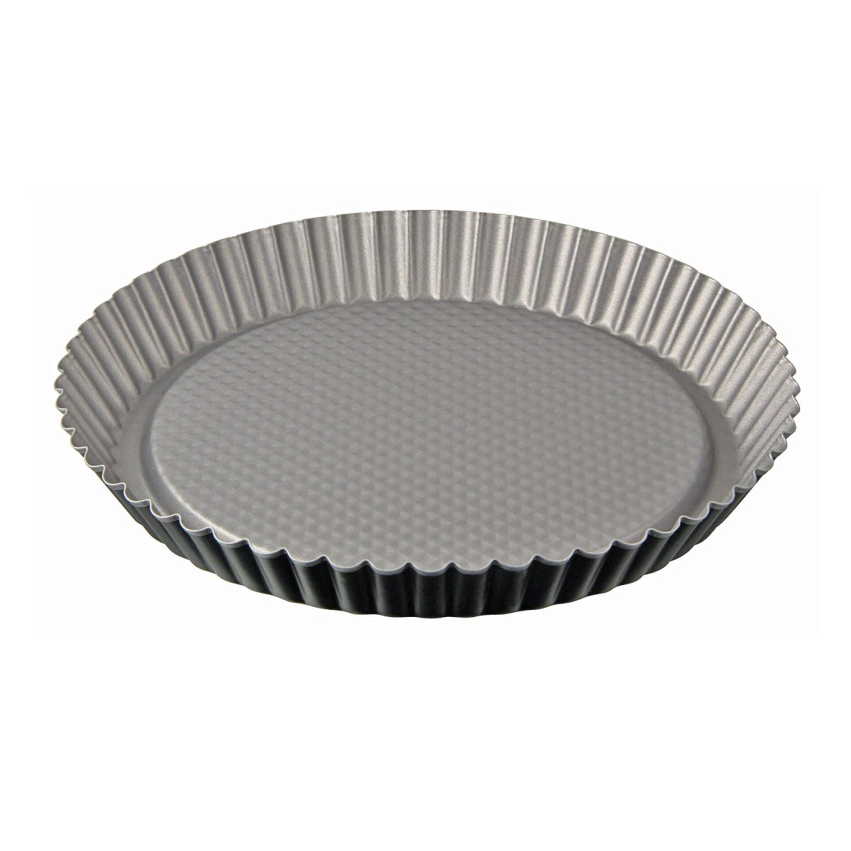 Molde bizcocho redondo con filo rizado, Molde tarta con revestimiento antiadherente Teflón, libre de PFOA, reducción del 30% de energía, bicolor, 28cm ZENKER