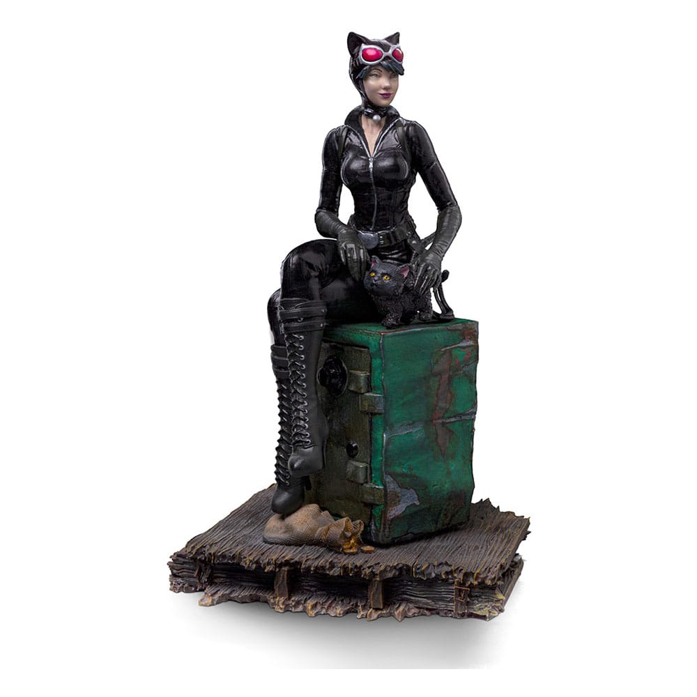 Iron Studios Estatua coleccionable Cat Woman - Sirenas de Ciudad Gótica - Escala artística 1/10 Polystone Multicolor 20.6 cm