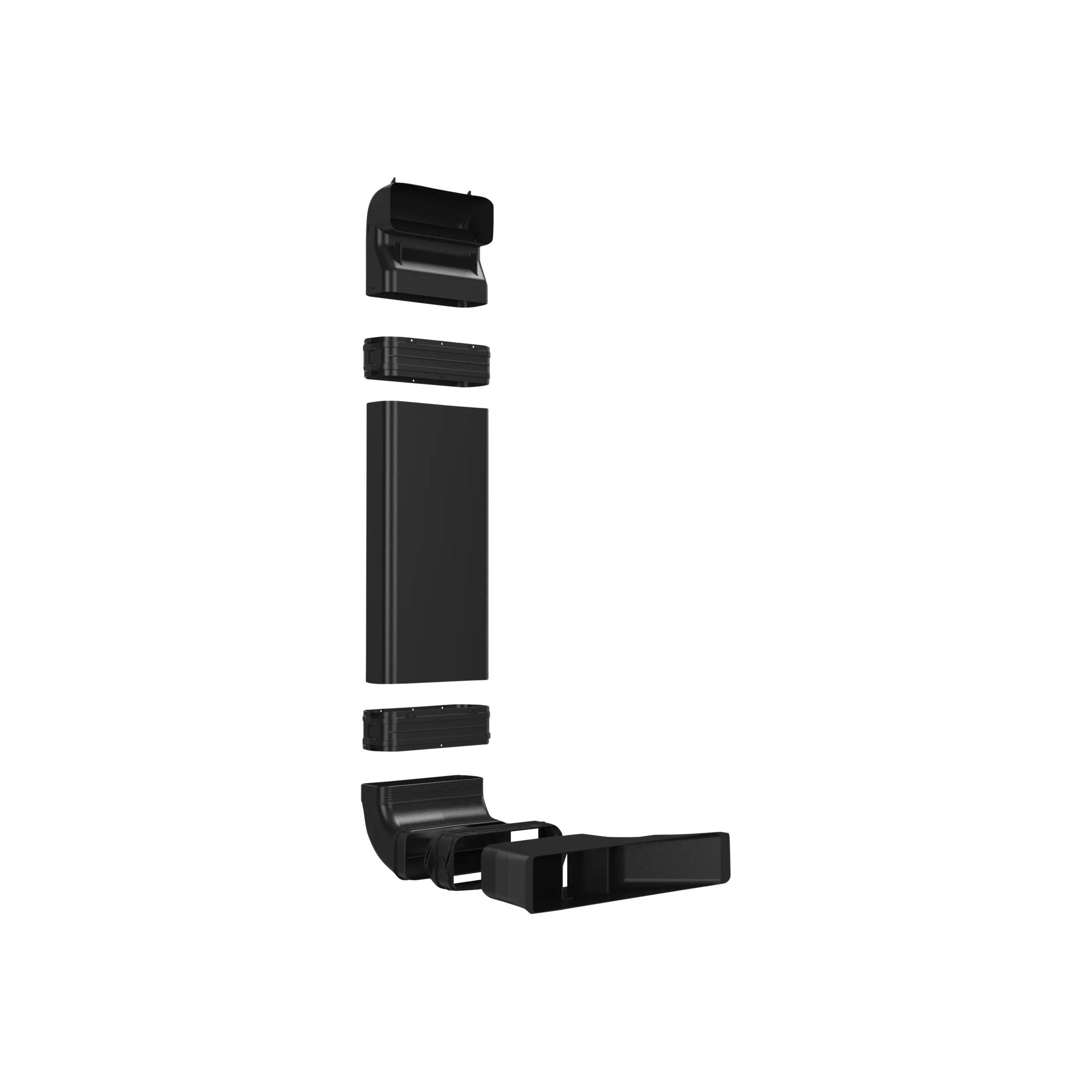 Bosch | Kit de recirculación S y codo L (60 cm) | HEZ9VDKR1 | Negro