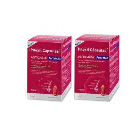 Pilexil Anticaída Forte Max Duplo 2x60 Cápsulas