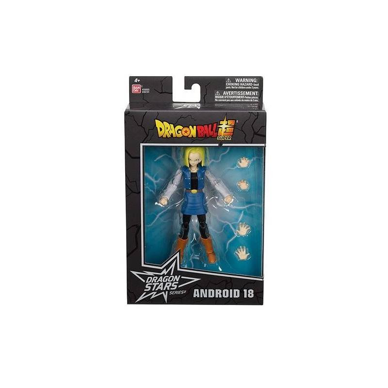 FIGURA DELUXE DRAGON BALL ANDROIDE 18 DE BANDAI