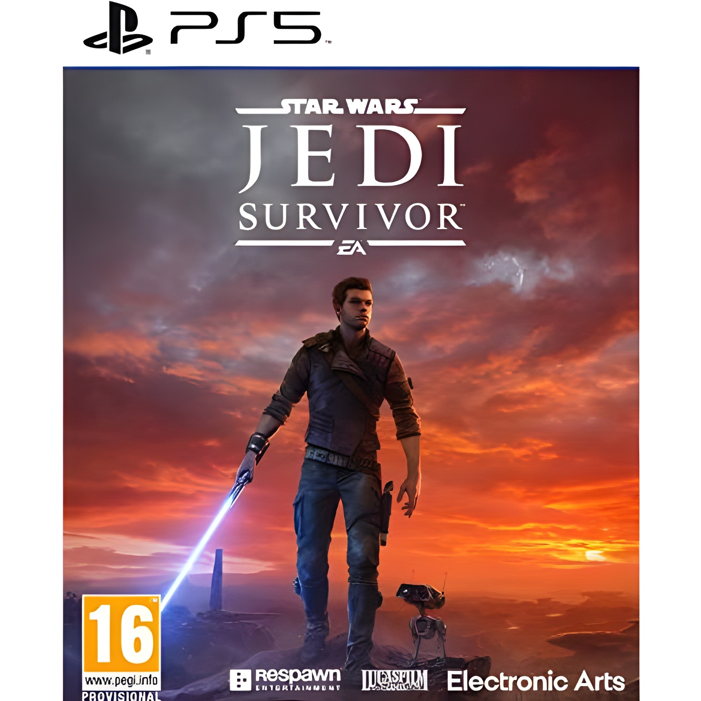 Star Wars Jedi Survivor (Importacion UK) - PS5 - Nuevo Precintado - Jugable Completamente en Castellano
