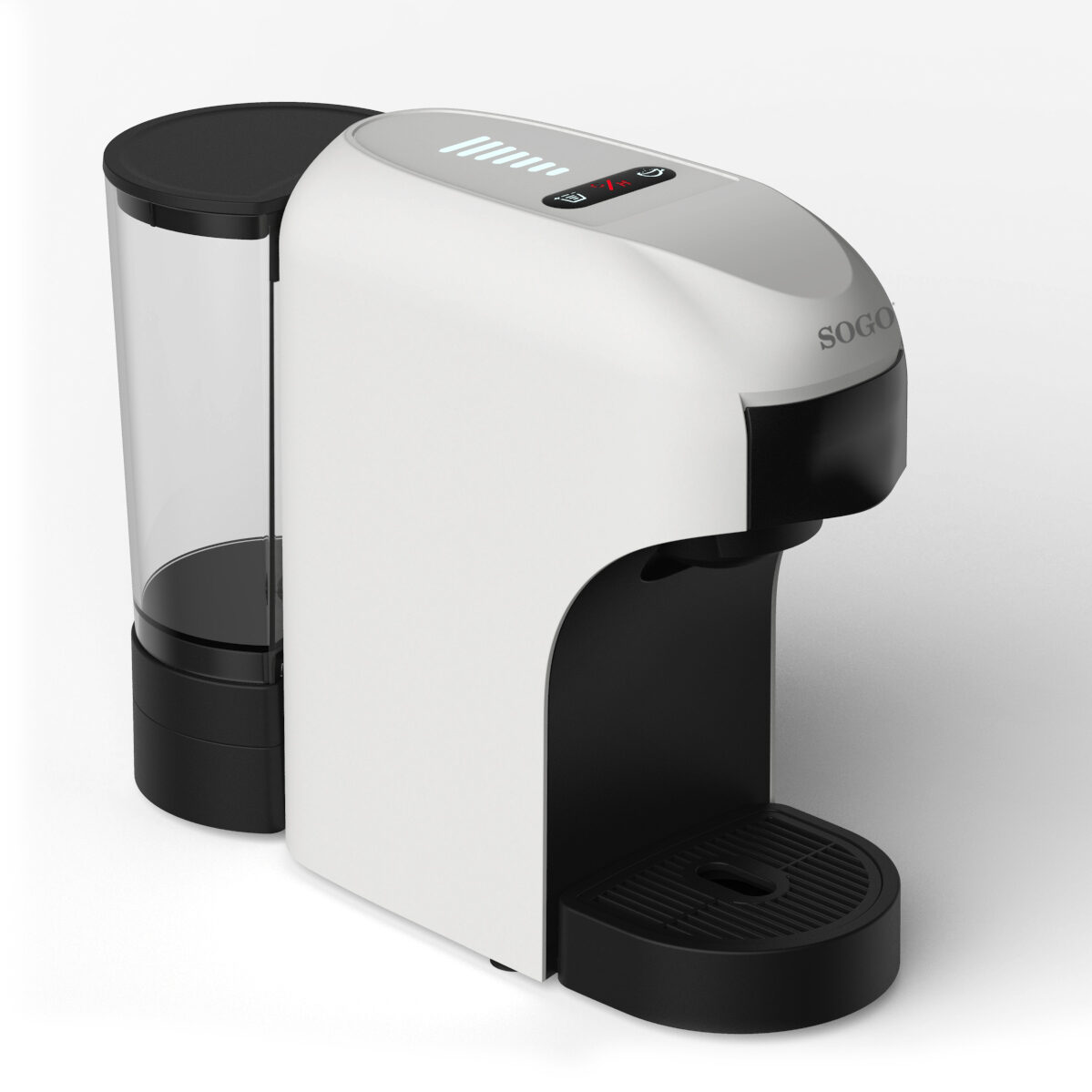 Cafetera Multi Capsula 4 en 1 «Espresso MultiBrew 1400» Blanco