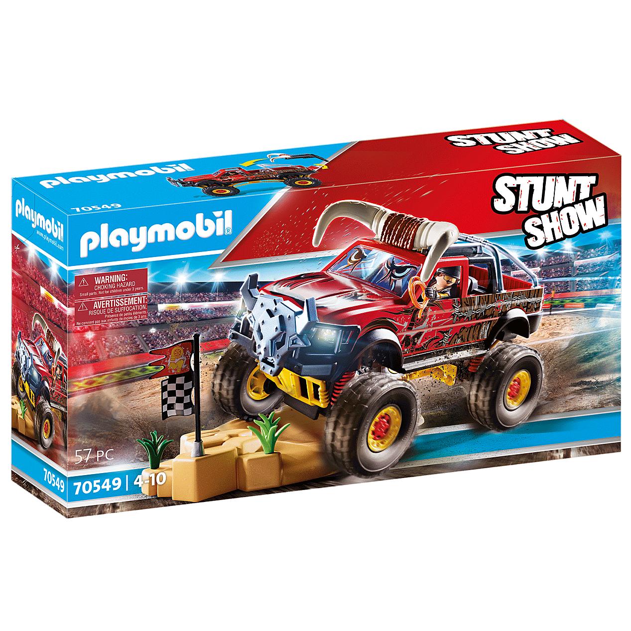 PLAYMOBIL  ESPECTÁCULO ACROBÁTICO: CAMIÓN MONSTRUOSO TORO, 70549, TIENDA CON LICENCIA OFICIAL