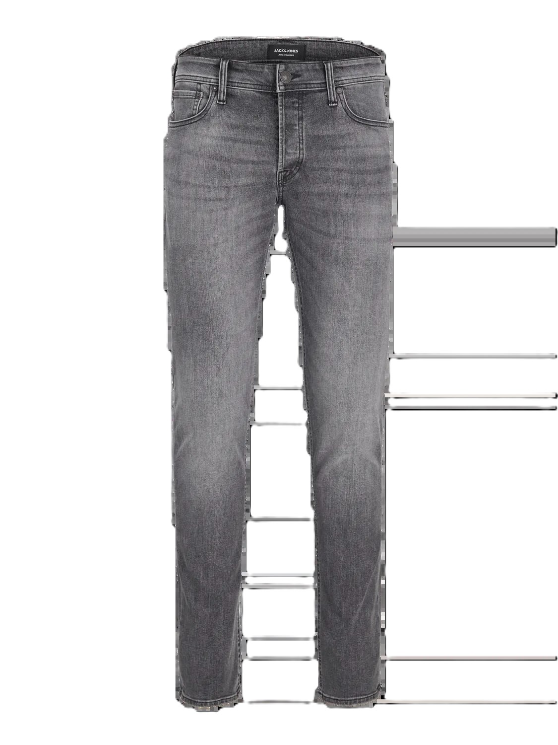 Jack & Jones mod. 12243599 Tejano 5 bolsillos de aspecto desgastado