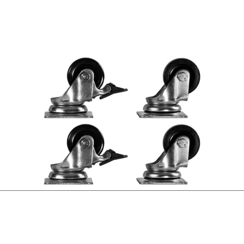 Phasak - kit de 4 ruedas para rack 2 con freno