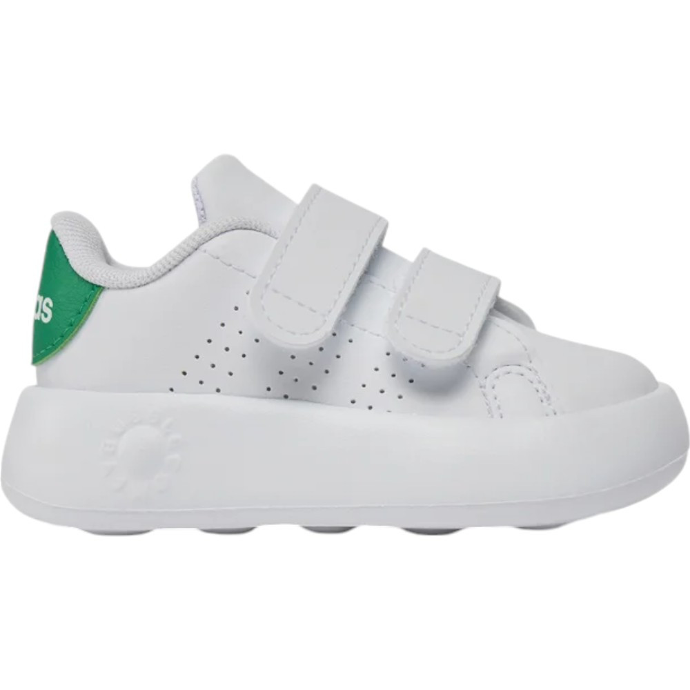 Zapatillas Adidas Advantage Cf I Blanco Verde Id5286 Niño