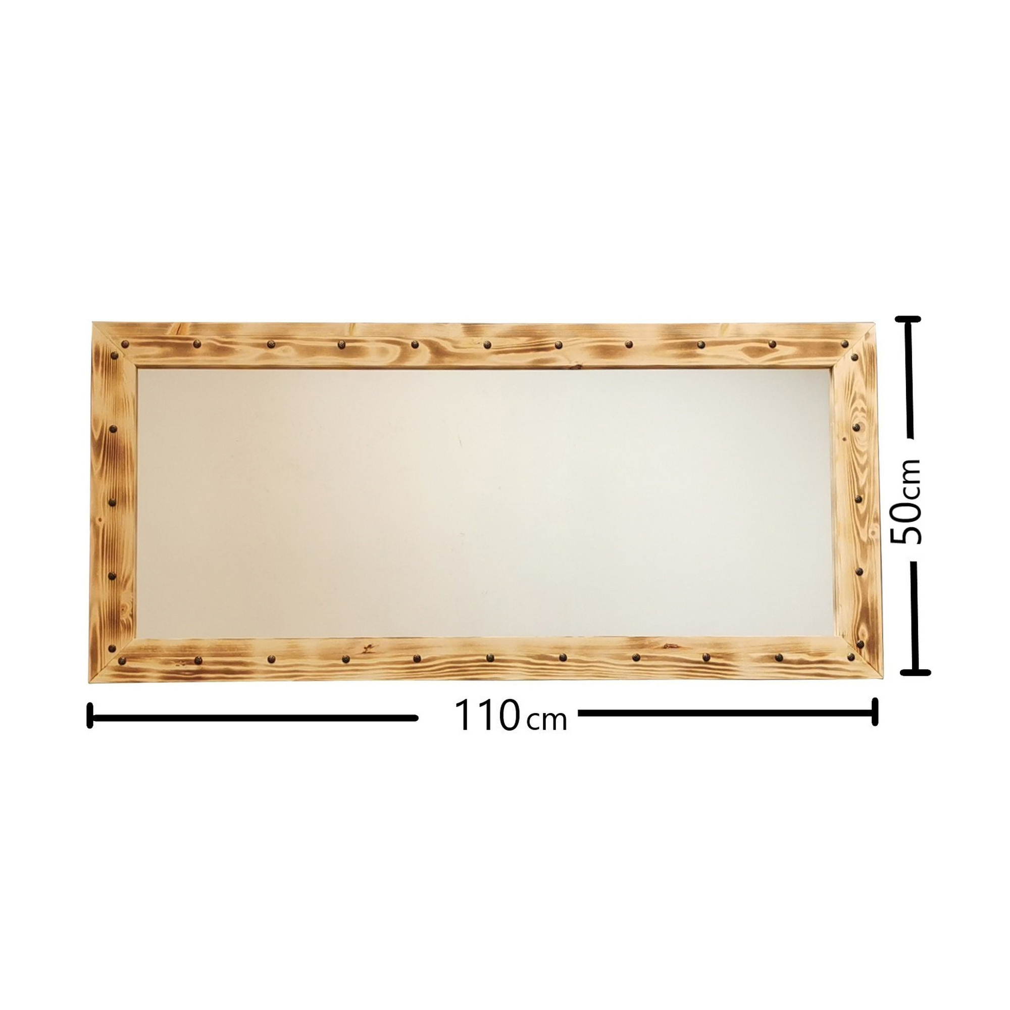 Espejo, 100% pino macizo, Color Noga WELLHOME