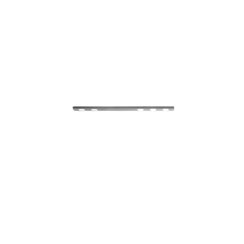 Botón - Plafón LED 5xGX53 máx. 15W, Rectangular 120x10 cm, Metal Pintado, IP20 - Perenz - Aluminio