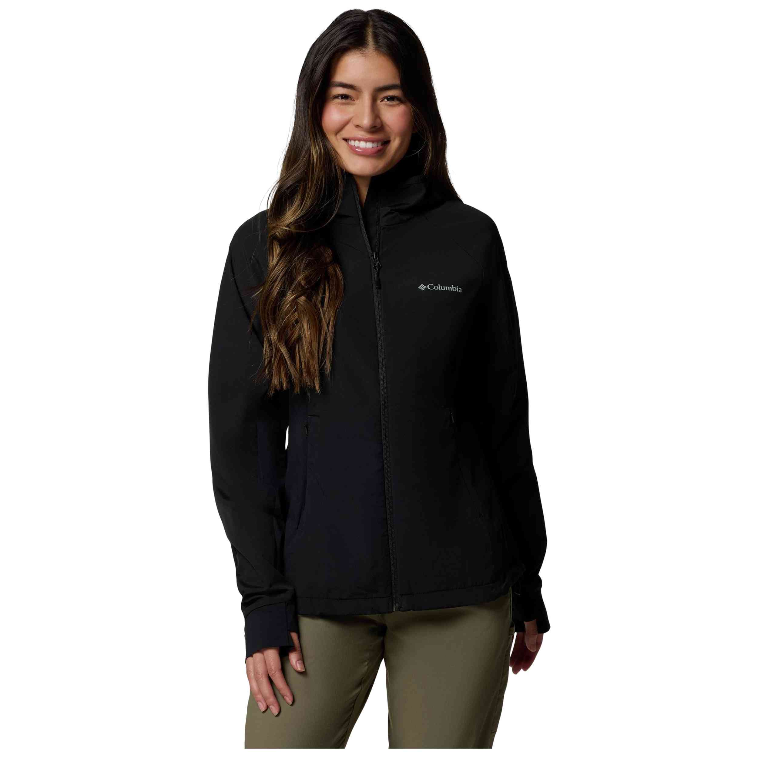 Chaqueta Columbia modelo Chaqueta con capucha Columbia Sweet As III Softshell negro mujer para Mujer en color Negro