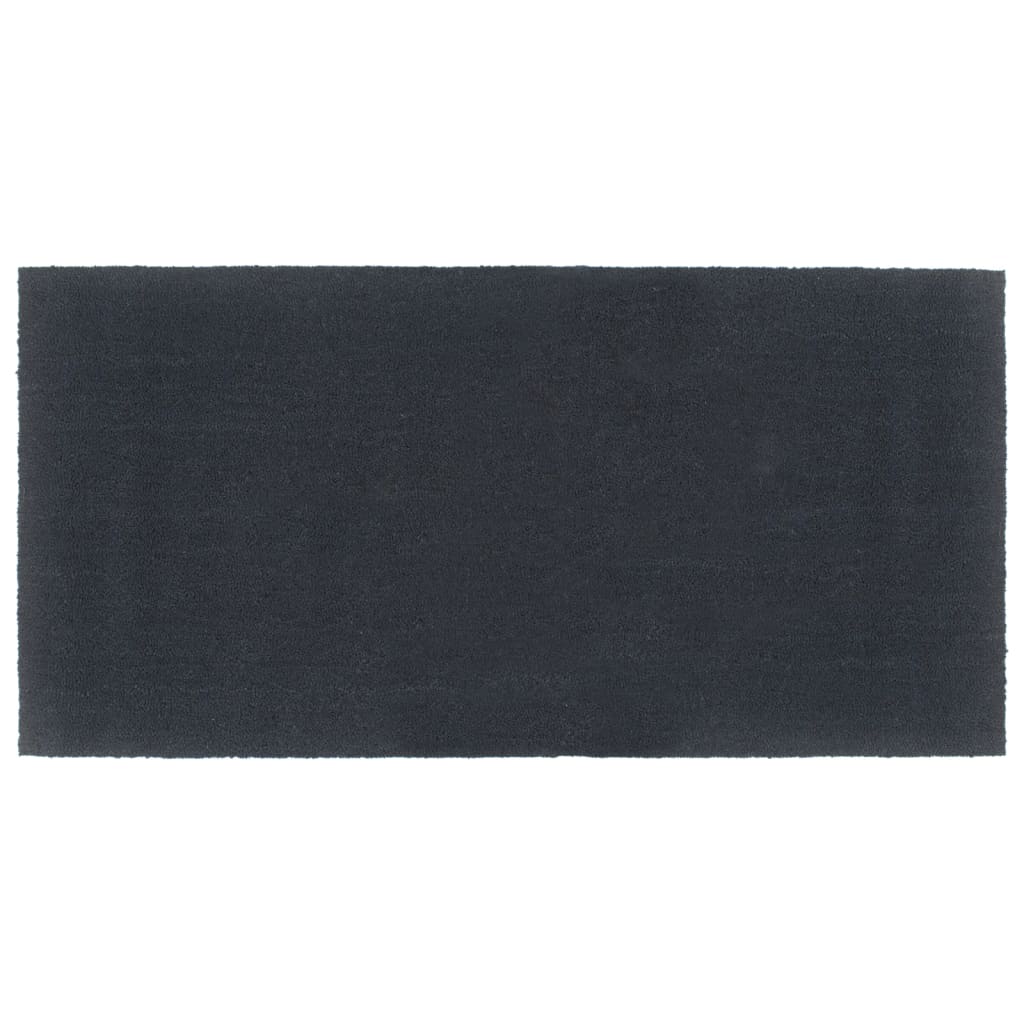 vidaXL Felpudo Tapete Alfombrilla Alfombra para Puerta Fibra de Coco Gris Oscuro Talla 40x60 cm,  50x80 cm,  60x90 cm y mas