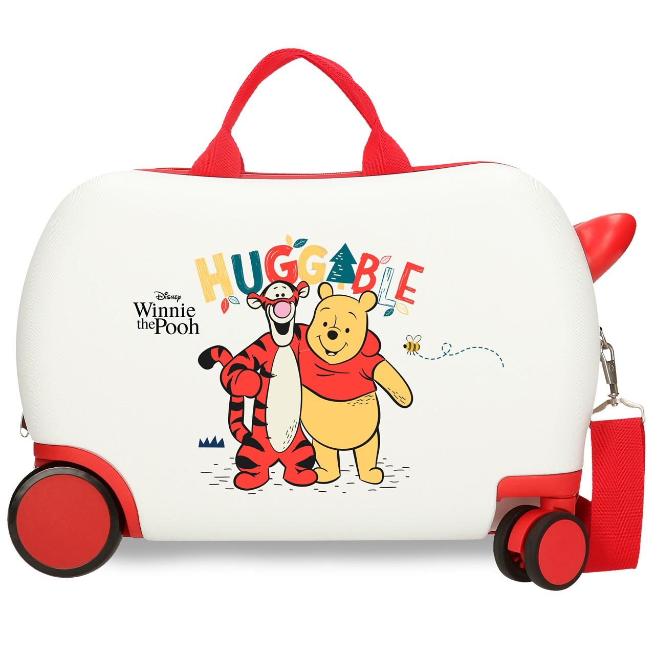 Maleta infantil Winnie the pooh & Tiger blanco 45x31x20 cm
